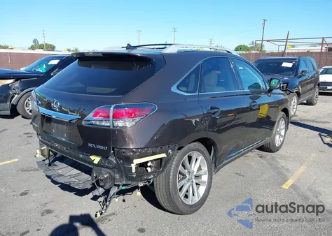 2013 Lexus Rx 350 z USA, uszkodzony, nr VIN 2T2ZK1BAXDC097728
